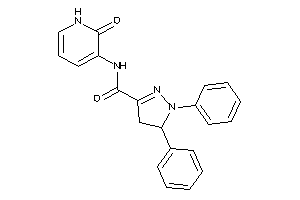 N-(2-keto-1H-pyridin-3-yl)-1,5-diphenyl-2-pyrazoline-3-carboxamide