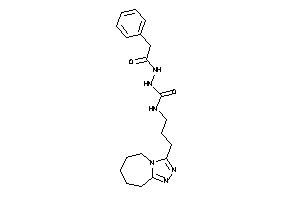 1-[(2-phenylacetyl)amino]-3-[3-(6,7,8,9-tetrahydro-5H-[1,2,4]triazolo[4,3-a]azepin-3-yl)propyl]urea