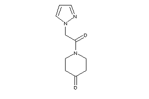 1-(2-pyrazol-1-ylacetyl)-4-piperidone