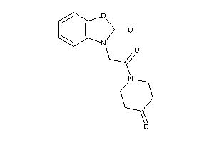 3-[2-keto-2-(4-ketopiperidino)ethyl]-1,3-benzoxazol-2-one