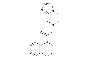 2-(6,8-dihydro-5H-imidazo[1,2-a]pyrazin-7-yl)-1-(3,4-dihydro-2H-quinolin-1-yl)ethanone