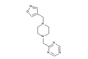 4-[[4-(s-triazin-2-ylmethyl)piperazino]methyl]isoxazole