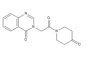 3-[2-keto-2-(4-ketopiperidino)ethyl]quinazolin-4-one