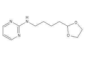 4-(1,3-dioxolan-2-yl)butyl-(2-pyrimidyl)amine