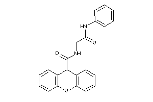 N-(2-anilino-2-keto-ethyl)-9H-xanthene-9-carboxamide