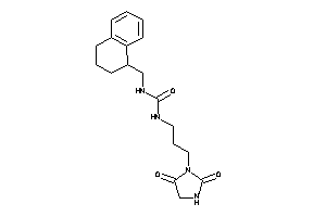 1-[3-(2,5-diketoimidazolidin-1-yl)propyl]-3-(tetralin-1-ylmethyl)urea