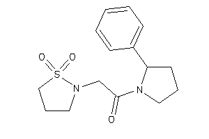 2-(1,1-diketo-1,2-thiazolidin-2-yl)-1-(2-phenylpyrrolidino)ethanone