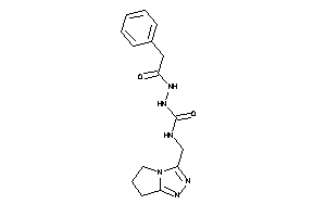 1-(6,7-dihydro-5H-pyrrolo[2,1-c][1,2,4]triazol-3-ylmethyl)-3-[(2-phenylacetyl)amino]urea