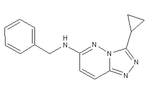 Benzyl-(3-cyclopropyl-[1,2,4]triazolo[3,4-f]pyridazin-6-yl)amine