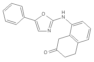 Image of 8-[(5-phenyloxazol-2-yl)amino]tetralin-2-one