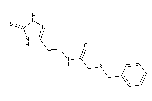 2-(benzylthio)-N-[2-(5-thioxo-1,4-dihydro-1,2,4-triazol-3-yl)ethyl]acetamide