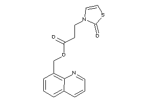 3-(2-keto-4-thiazolin-3-yl)propionic Acid 8-quinolylmethyl Ester