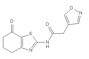 2-isoxazol-4-yl-N-(7-keto-5,6-dihydro-4H-1,3-benzothiazol-2-yl)acetamide