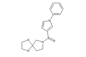 6,9-dioxa-3-azaspiro[4.4]nonan-3-yl-(1-phenylpyrrol-3-yl)methanone