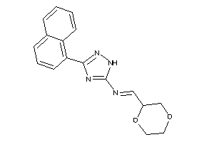 1,4-dioxan-2-ylmethylene-[3-(1-naphthyl)-1H-1,2,4-triazol-5-yl]amine