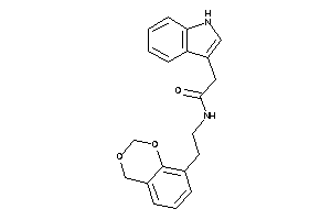 N-[2-(4H-1,3-benzodioxin-8-yl)ethyl]-2-(1H-indol-3-yl)acetamide