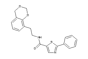 N-[2-(4H-1,3-benzodioxin-8-yl)ethyl]-2-phenyl-thiazole-5-carboxamide