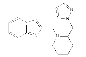 2-[[2-(pyrazol-1-ylmethyl)piperidino]methyl]imidazo[1,2-a]pyrimidine