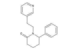 6-phenyl-1-[2-(3-pyridyl)ethyl]-2-piperidone