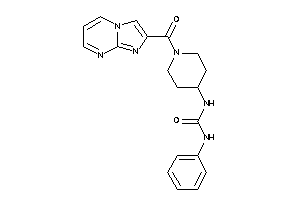 1-[1-(imidazo[1,2-a]pyrimidine-2-carbonyl)-4-piperidyl]-3-phenyl-urea