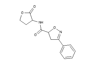 N-(2-ketotetrahydrofuran-3-yl)-3-phenyl-2-isoxazoline-5-carboxamide