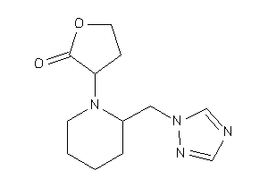 3-[2-(1,2,4-triazol-1-ylmethyl)piperidino]tetrahydrofuran-2-one