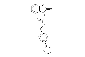 2-(2-ketoindolin-3-yl)-N-(4-pyrrolidinobenzyl)acetamide