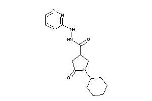 1-cyclohexyl-5-keto-N'-(1,2,4-triazin-3-yl)pyrrolidine-3-carbohydrazide