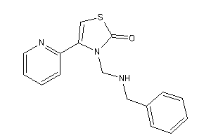 3-[(benzylamino)methyl]-4-(2-pyridyl)-4-thiazolin-2-one