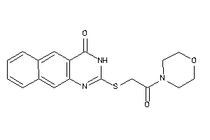 2-[(2-keto-2-morpholino-ethyl)thio]-3H-benzo[g]quinazolin-4-one