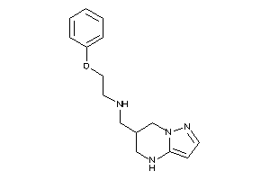 2-phenoxyethyl(4,5,6,7-tetrahydropyrazolo[1,5-a]pyrimidin-6-ylmethyl)amine