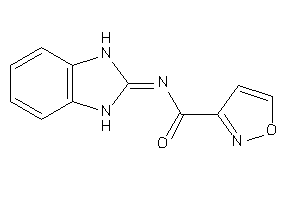 N-(1,3-dihydrobenzimidazol-2-ylidene)isoxazole-3-carboxamide