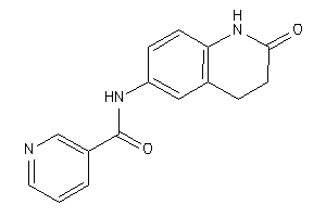 N-(2-keto-3,4-dihydro-1H-quinolin-6-yl)nicotinamide