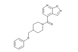 Isoxazolo[5,4-b]pyridin-4-yl-[4-(phenoxymethyl)piperidino]methanone