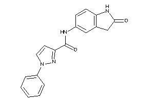 N-(2-ketoindolin-5-yl)-1-phenyl-pyrazole-3-carboxamide