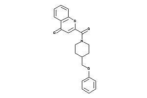 2-[4-(phenoxymethyl)piperidine-1-carbonyl]chromone