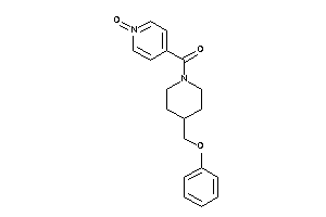 (1-keto-4-pyridyl)-[4-(phenoxymethyl)piperidino]methanone