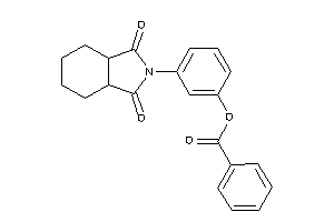 Benzoic Acid [3-(1,3-diketo-3a,4,5,6,7,7a-hexahydroisoindol-2-yl)phenyl] Ester