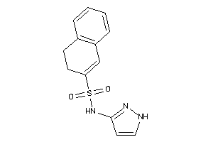 N-(1H-pyrazol-3-yl)-3,4-dihydronaphthalene-2-sulfonamide