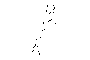 N-(4-imidazol-1-ylbutyl)isothiazole-4-carboxamide