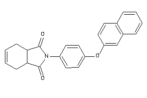 2-[4-(2-naphthoxy)phenyl]-3a,4,7,7a-tetrahydroisoindole-1,3-quinone