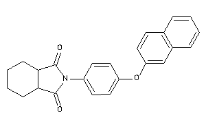 2-[4-(2-naphthoxy)phenyl]-3a,4,5,6,7,7a-hexahydroisoindole-1,3-quinone