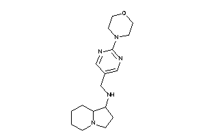 Indolizidin-1-yl-[(2-morpholinopyrimidin-5-yl)methyl]amine