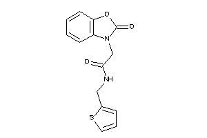 2-(2-keto-1,3-benzoxazol-3-yl)-N-(2-thenyl)acetamide