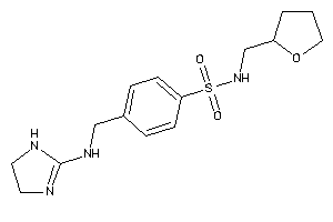 4-[(2-imidazolin-2-ylamino)methyl]-N-(tetrahydrofurfuryl)benzenesulfonamide