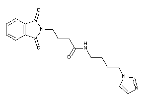 N-(4-imidazol-1-ylbutyl)-4-phthalimido-butyramide