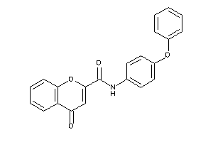 4-keto-N-(4-phenoxyphenyl)chromene-2-carboxamide