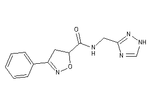 3-phenyl-N-(1H-1,2,4-triazol-3-ylmethyl)-2-isoxazoline-5-carboxamide