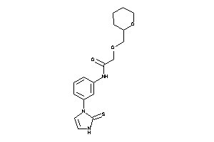 2-(tetrahydropyran-2-ylmethoxy)-N-[3-(2-thioxo-4-imidazolin-1-yl)phenyl]acetamide