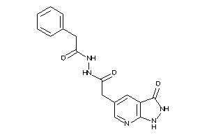 N'-[2-(3-keto-1,2-dihydropyrazolo[3,4-b]pyridin-5-yl)acetyl]-2-phenyl-acetohydrazide